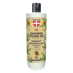 Krémový sprchový gel s konopným olejem 500 ml
